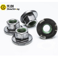 Carbon Steel Auto Parts Hexagon Weld Flange Nuts